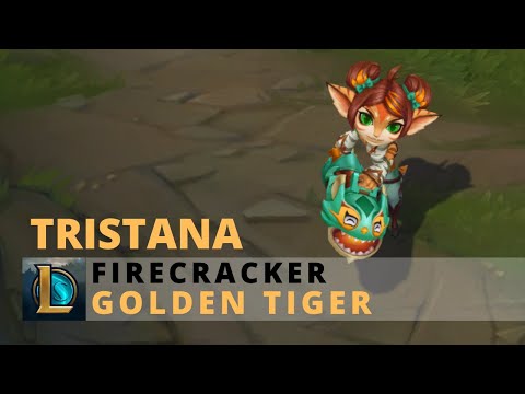 Firecracker Tristana Golden Tiger Event Chroma - League of Legends