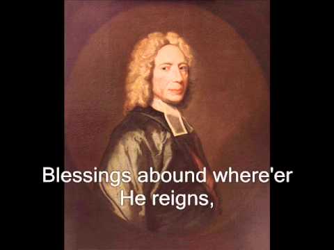 Jesus shall reign (Hymn with music and words) - Isaac Watts