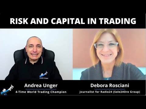 Is Trading Risky? [PART 2] How Much Money Do You Need? With Debora Rosciani from the Main Financial Radio in Italy