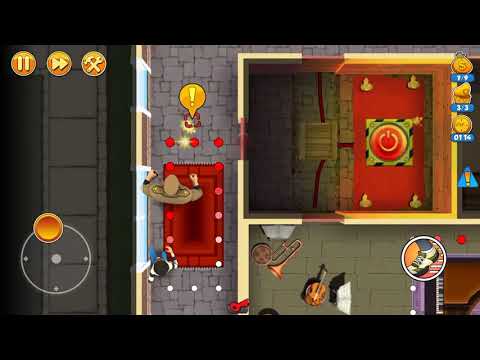 [Robbery Bob 2: Double Trouble walkthrough] Hauntington - 10