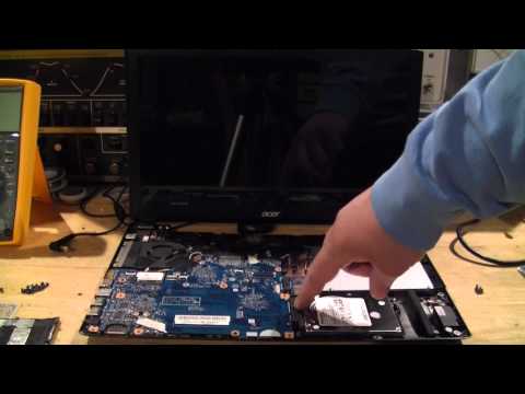 Acer Aspire V5 571 Laptop harddrive replacement