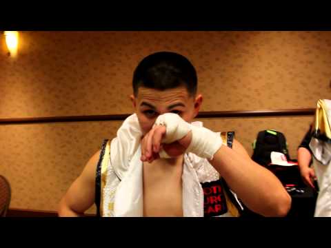 Emmanuel Nieves post fight interview at the RJJ card in AZ