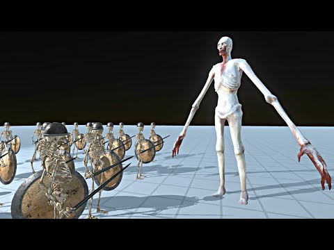 SCP-096 vs Skeleton Warriors - Animal Revolt Battle Simulator