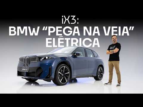 Novo iX3 REVOLUCIONA expectativas de design e autonomia para um BMW elétrico