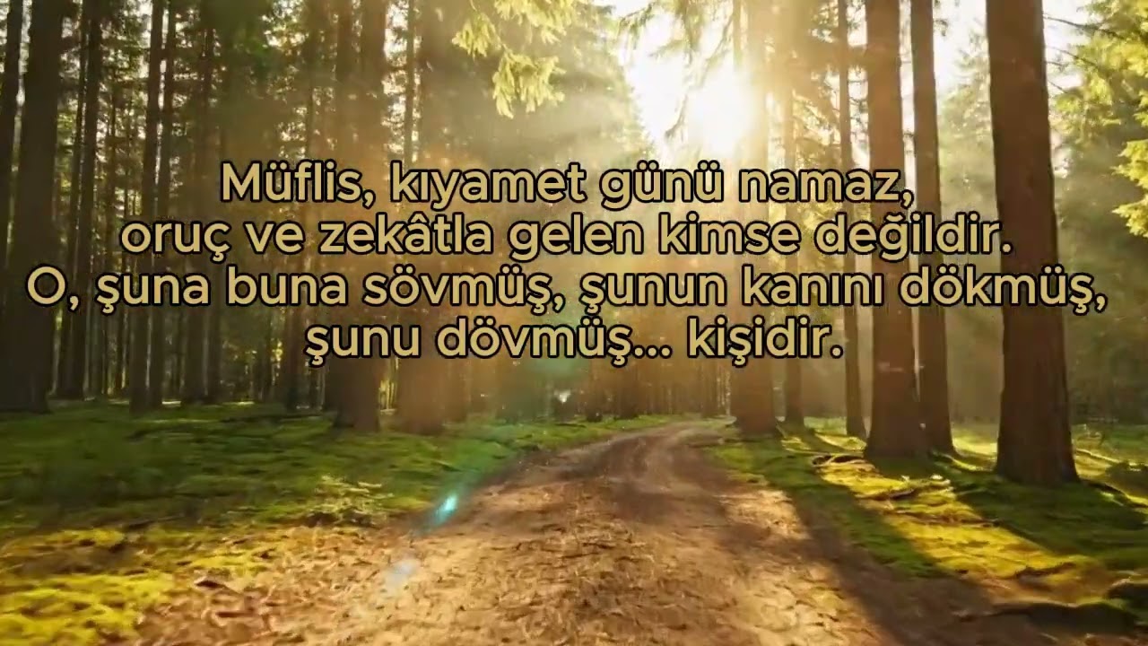 Gerçek müflis kimdir? Peygamber Efendimiz açıkladı ⚠️