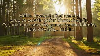 Gerçek müflis kimdir? Peygamber Efendimiz açıkladı ⚠️