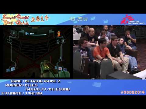 Metroid Prime 2 by Miles in 1:19:54 - SGDQ2014 - Part 139