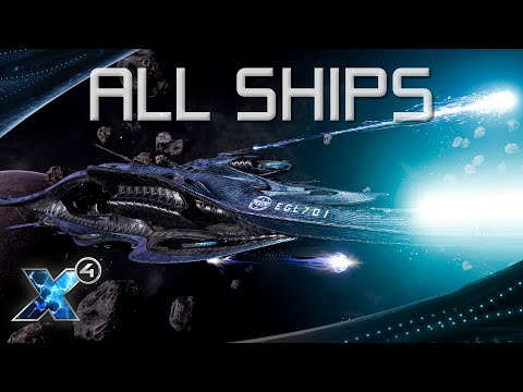 All Boron Ships with Details - X4: Kingdom End