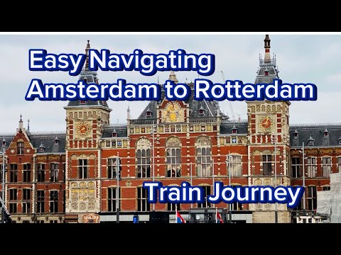 A Train Journey Amsterdam to Rotterdam and Back Again