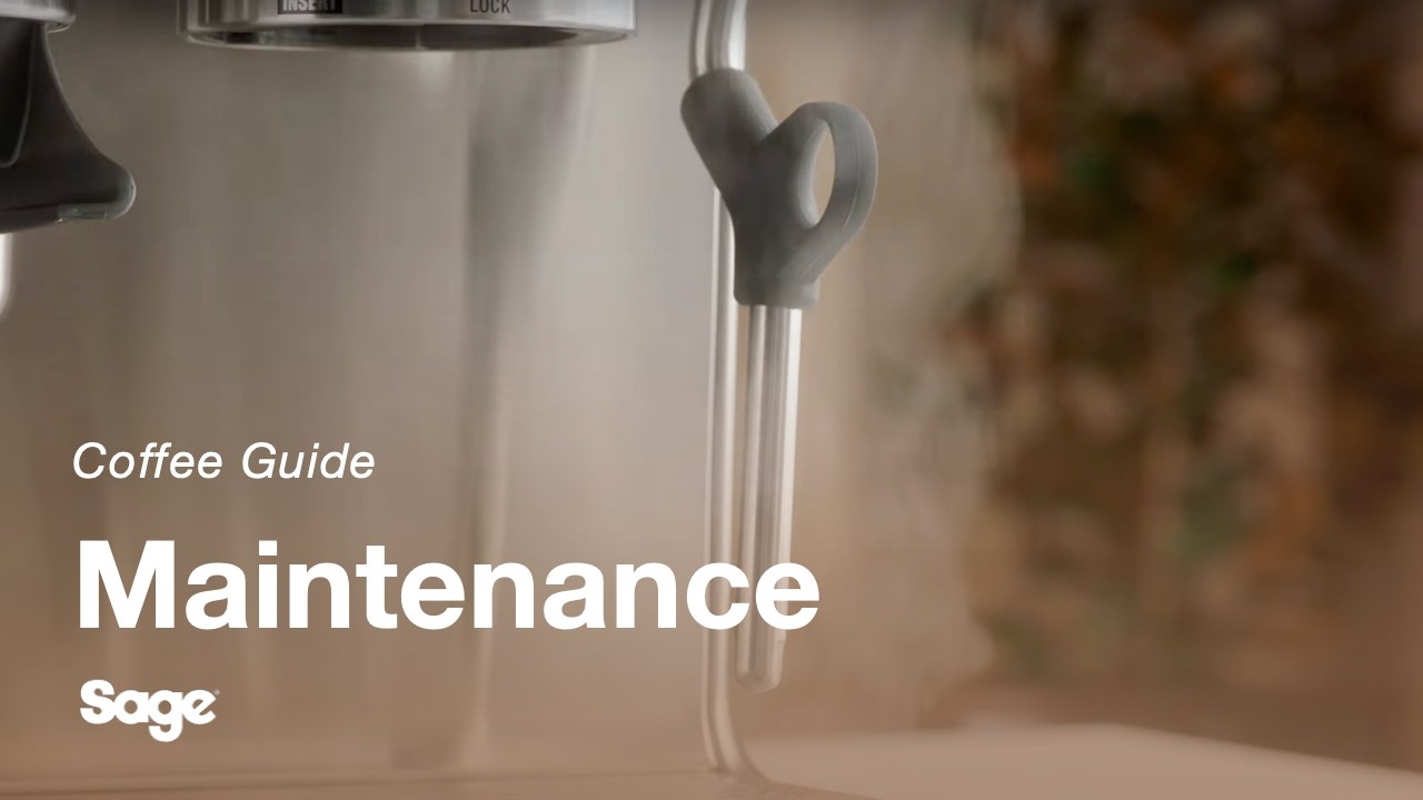 Cleaning and unblocking the steam wand