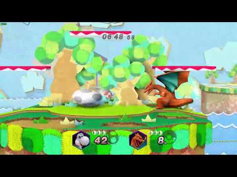 [Request] CPU Battles - Yoshi vs Charizard - Yoshi's Story (PM EX Remix)