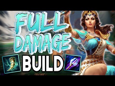 Smite: Hera Full Damage Build - She Can One Combo!?
