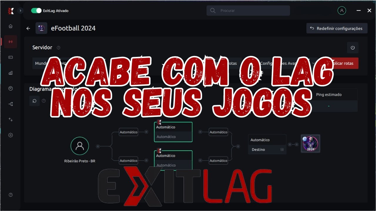Como acabar com o LAG na sua conexão com ExitLag