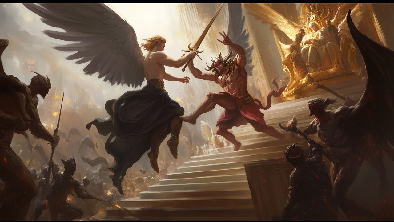 Por que Deus Salvou Lúcifer de Miguel - O Confronto Suspenso