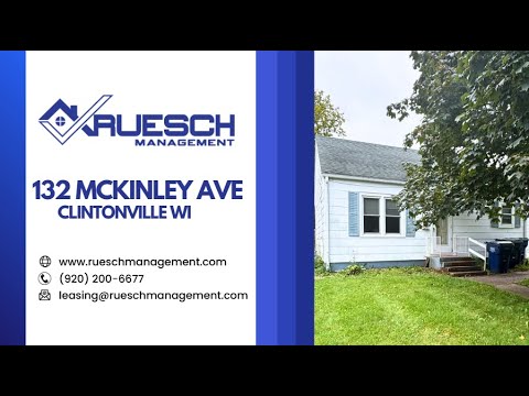 132 McKinley Ave Clintonville, WI 54929