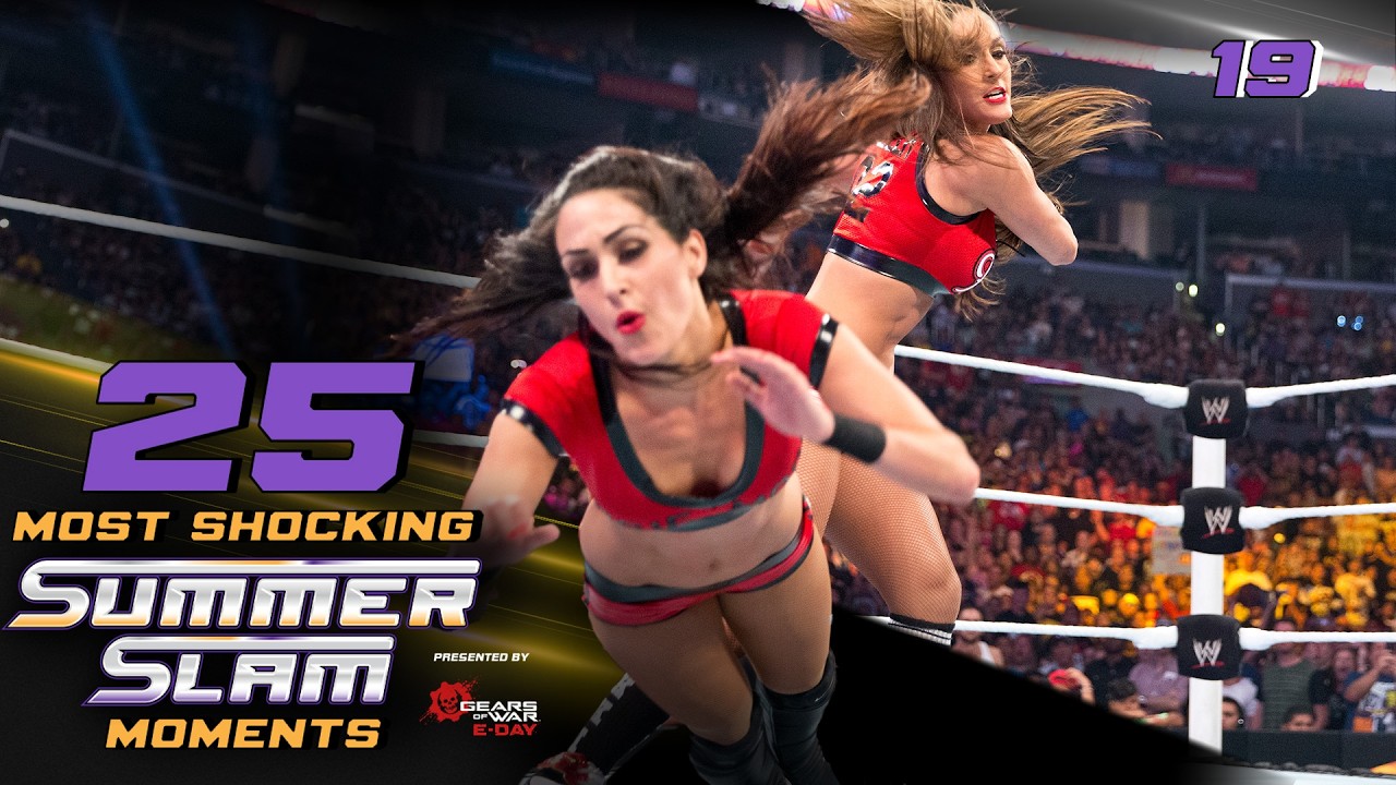 Nikki Bella betrays twin sister Brie: 25 Most Shocking SummerSlam Moments