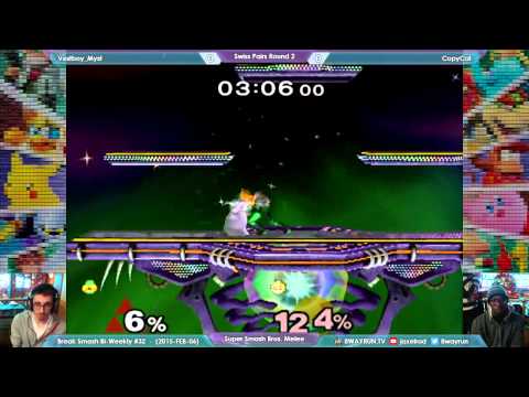 Break Smash #32   SSBM R2   Vestboy Myst VS CopyCat