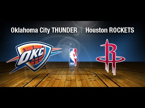 NBA Rockets Thunder Highlights Game 2 / 19.04.2017