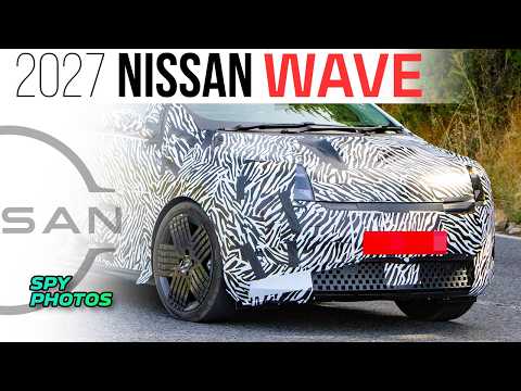 2027 Nissan Wave city car #EV - spy shots