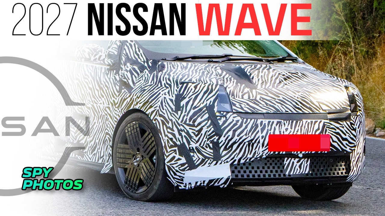 2027 Nissan Wave city car #EV - spy shots