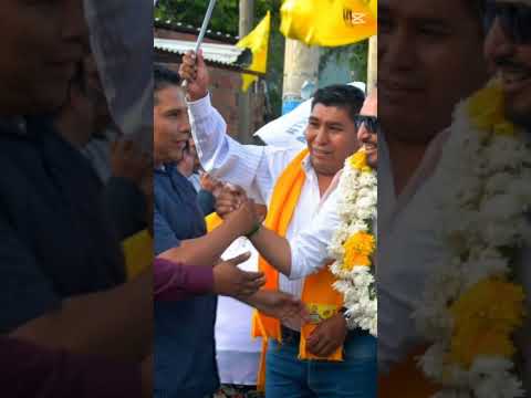 Alejandro Quisberth alcalde 💛💙 de Sacaba. #fyp #parati #cochabamba #bolivia