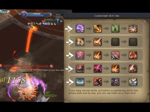 Aion 5.4 Best Gladiator PvP Customised Skill Use