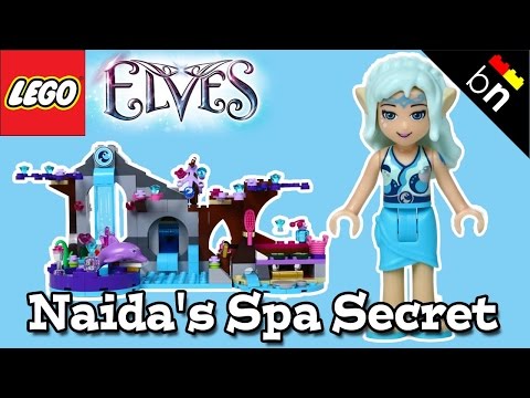 YouTube thumbnail: Lego Elves Naida's Spa Secret (41072) Review