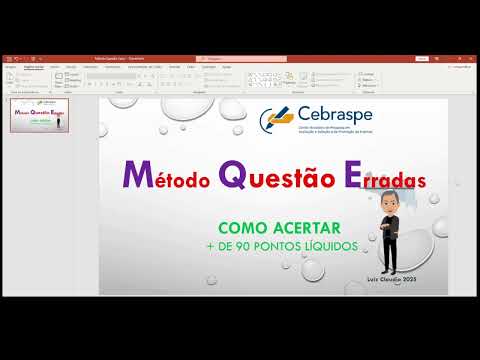 Questões Erradas - Método 90+ CEBRASPE: Como Acertar + de 90 Pontos Líquidos na Prova da CEBRASPE