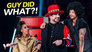 Guy Sebastian Put On A Wig To Win Him Over?! | The Voice
