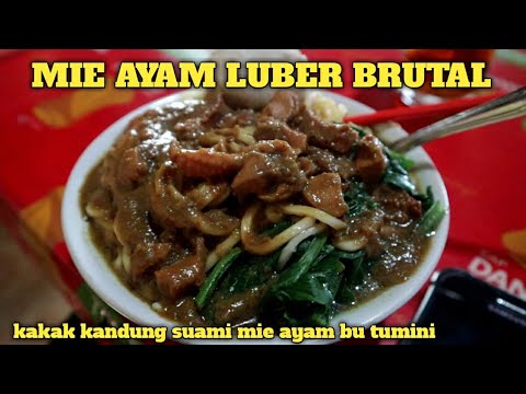 MIE AYAM JATI AYU BRUTAL KEPUNYAAN KAKAK KANDUNG DARI SUAMI BU TUMINI | KULINER JOGJA