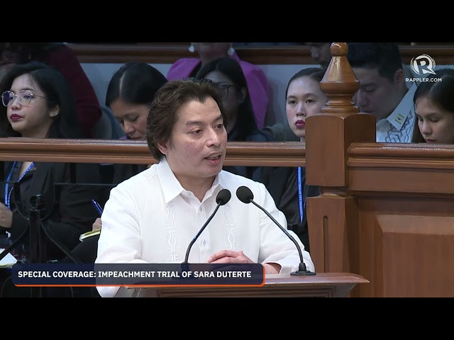 LIVE UPDATES: Impeachment trial of Vice President Sara Duterte