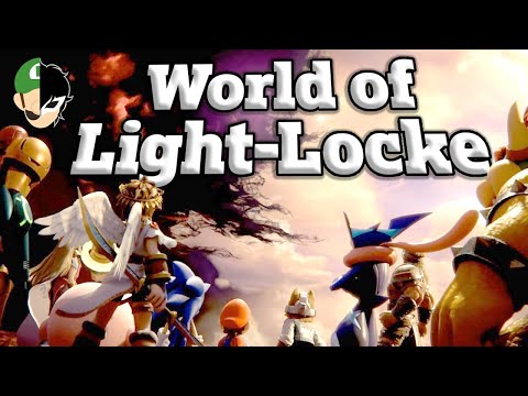 LIGHT-LOCKE PT 1! Beating World of Light with perma-death! (Rules in description)