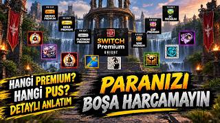 Yeni Serverda Paranızı Boşa Harcamayın! Detaylı Premium ve PUS Rehberi #knighton