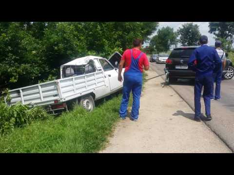 Accident în apropiere de Alexandria pe DN52