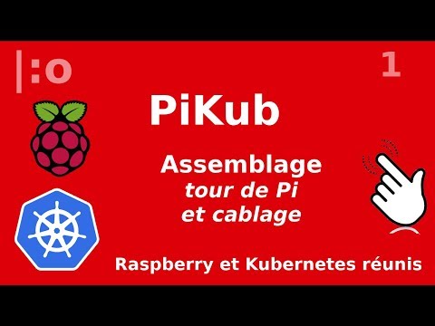 KubPi 1 Montage de la tour de raspberry et cablage
