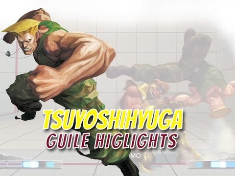Super Street Fighter 4 AE 2012: Tsuyoshihyuga Guile Highlight Reel