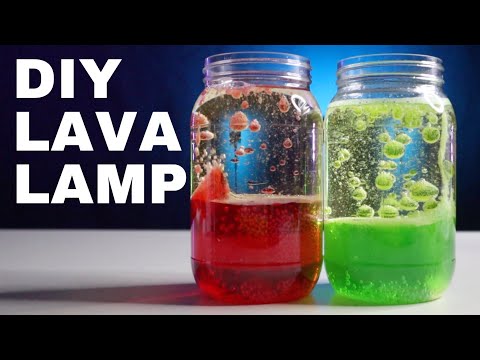 DIY LAVA LAMP | 5-MINUTE CRAFTS SCIENCE EXPERIMENTS YOU CAN DO AT HOME