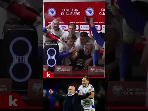 Video Thumbnail: Party mit Barbarez: Bosniens Spieler crashen die PK #shorts