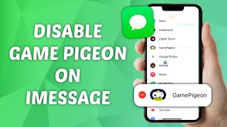 How to Disable Game Pigeon in iMessage on iPhone! (iOS 17)