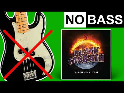 Paranoid - Black Sabbath | No Bass (Play Along)
