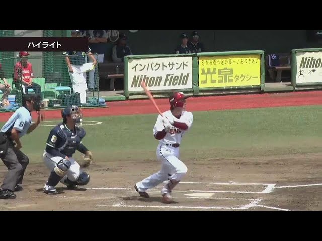 【ファーム】6月3日 イーグルス対スワローズ ダイジェスト