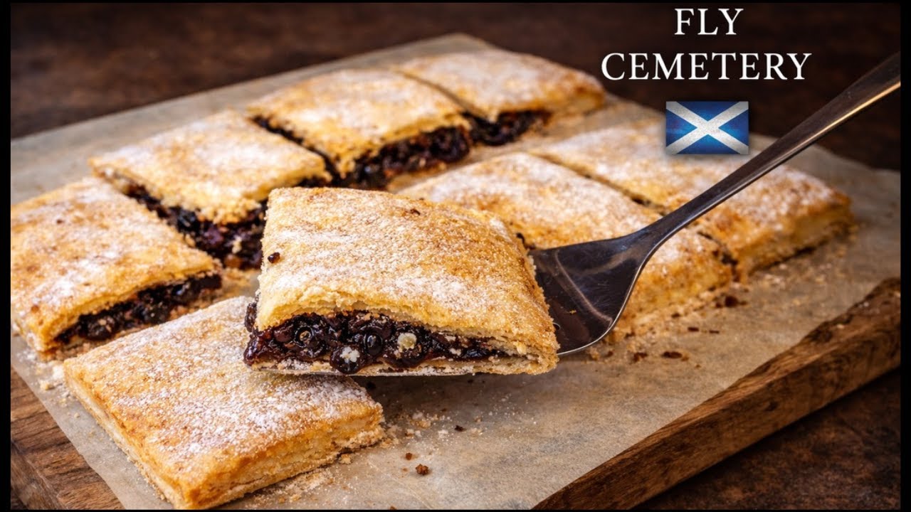 Scottish Fruit Slice | Fly Cemetery | Fly Graveyard :) EASY recipe