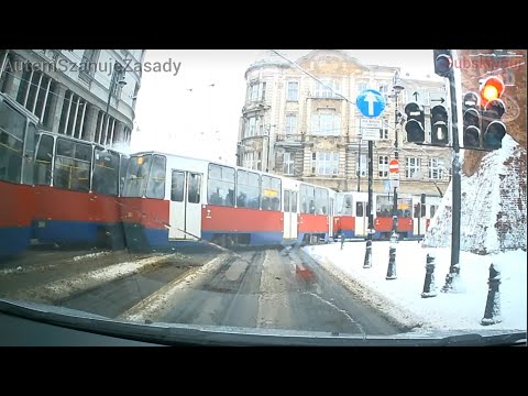 Drifting tramwaju w Bydgoszczy