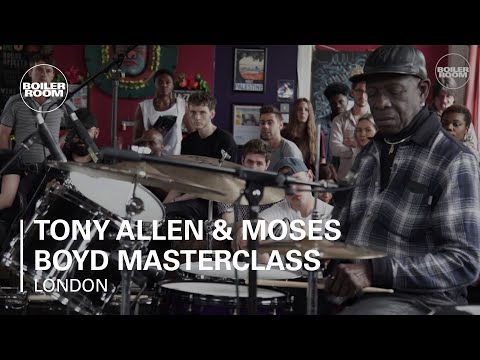 Tony Allen & Moses Boyd Masterclass Boiler Room x Guardian Gateways