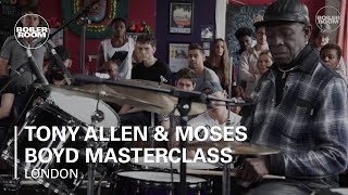 Tony Allen & Moses Boyd Masterclass Boiler Room x Guardian Gateways