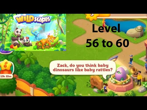 Wildscapes Gameplay Walkthrough Level 56 to 60