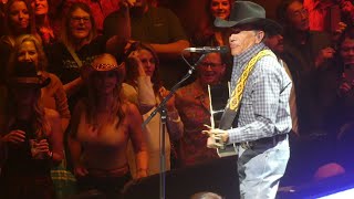 &quot;Honky Tonk Bar &amp; How Bout Them Cowgirls &amp; Drinkin Man&quot; George Strait@Las Vegas 12/2/22
