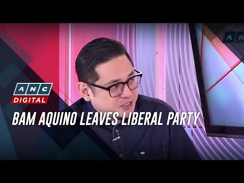 Bam Aquino leaves Liberal Party