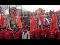 "Идет Война народная." Песня на митинге в поддержку русских на Украине ...
