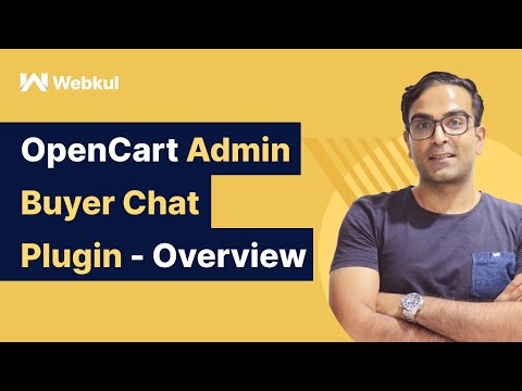 OpenCart Admin Buyer Chat Plugin - Overview